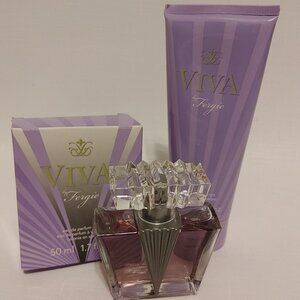 VIVA By FERGIE Fragrance and BODY LOTION Set 50ml 1 fl oz DISCONTINUED 2012 AVON